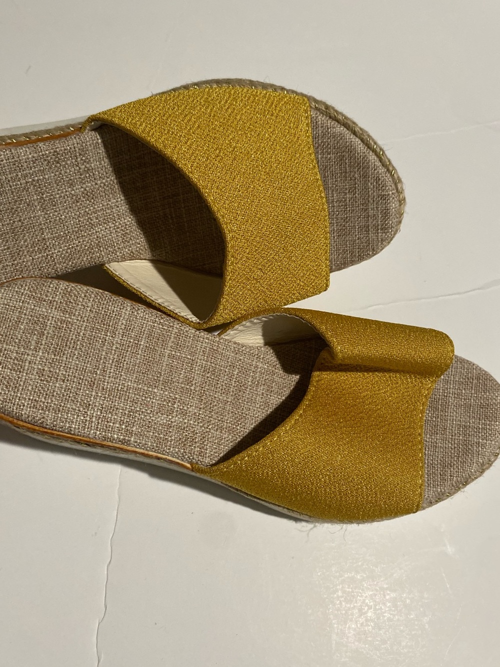 Yellow Slide Sandals for Women - Lightweight Summer Slip-Ons